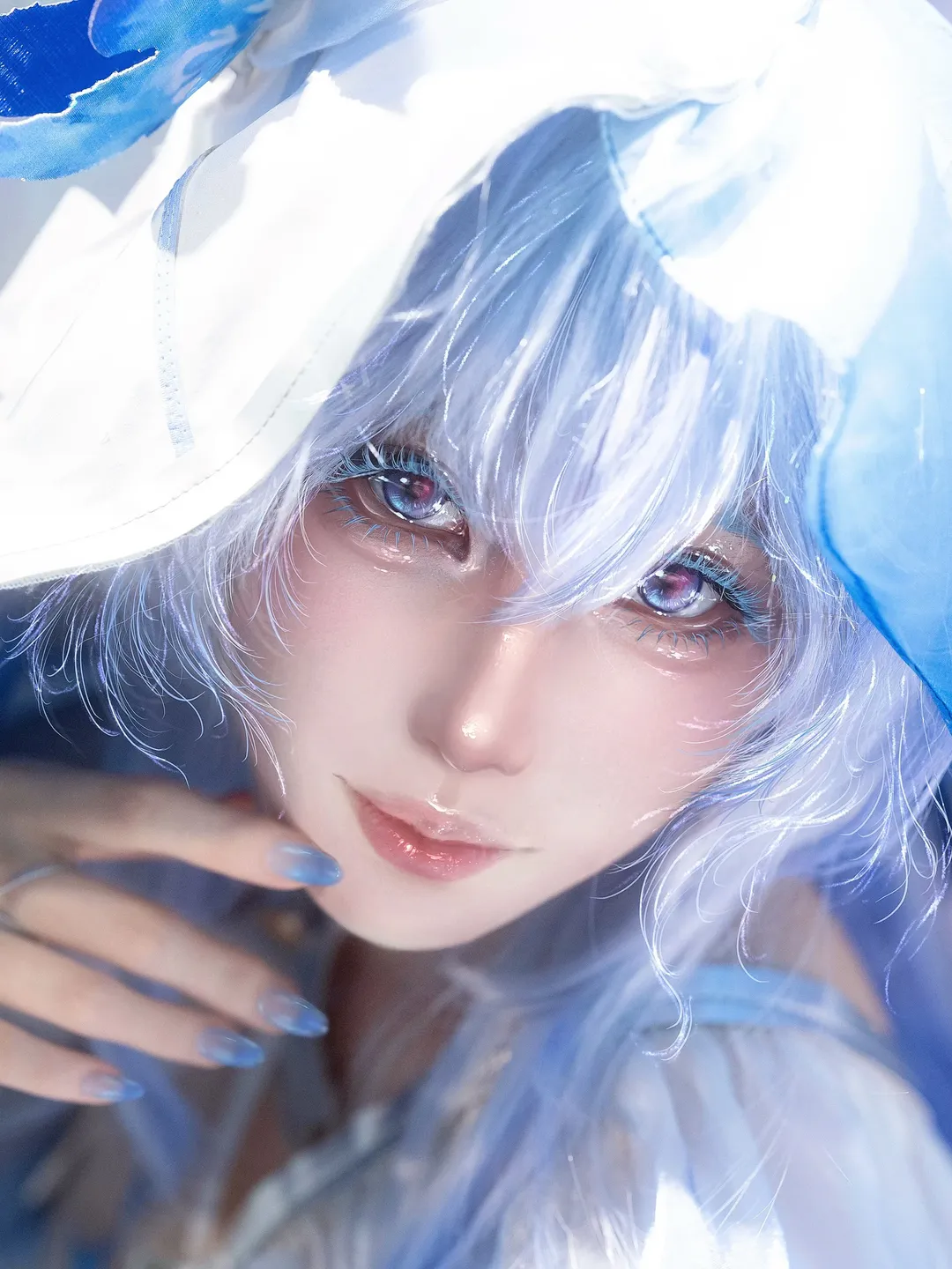 鸣潮, 守岸人cos, 二次元cos, cosplay正片, 蓝蝴蝶 - 第1张