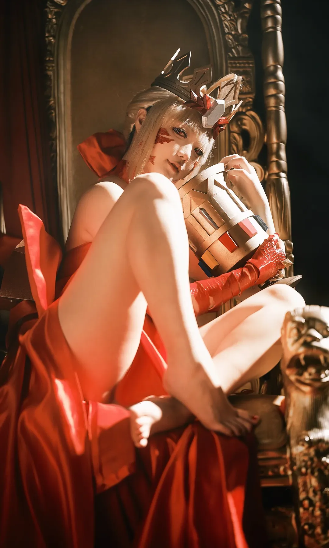 cosplay摄影, 兽尼禄cos, 索多玛之兽, Fate Grand Order, 全屏封神挑战