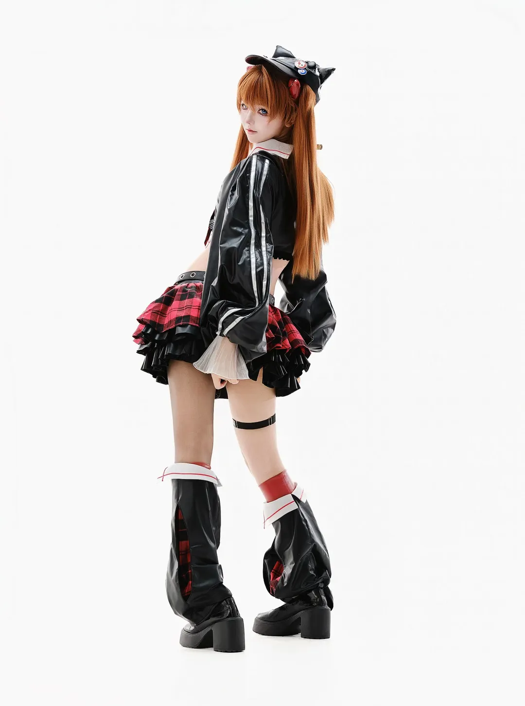 Cosplay摄影, EVA, 明日香cos, 新世纪福音战士, 白棚写真 - 第2张