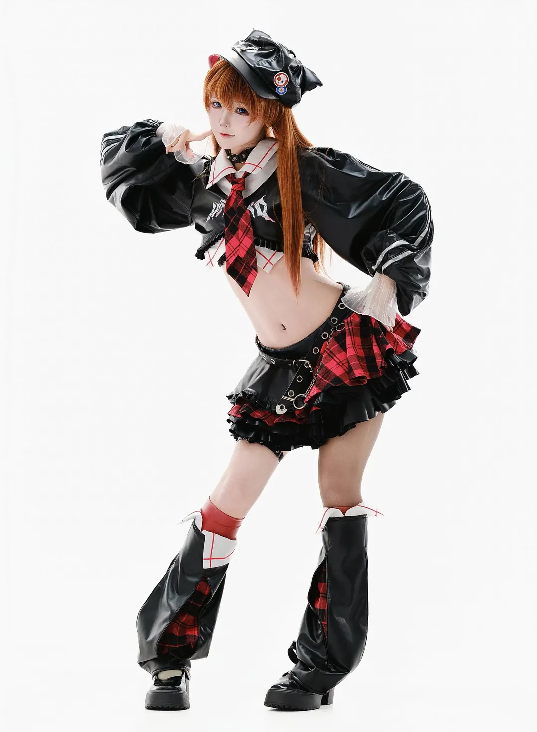 Cosplay摄影, EVA, 明日香cos, 新世纪福音战士, 白棚写真 - 第3张