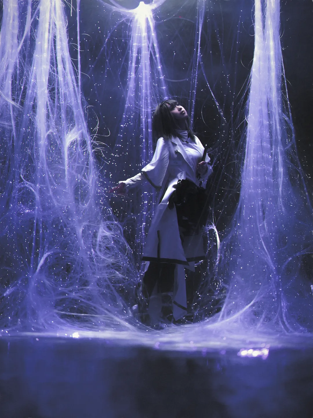 Arknights, Priestess cosplay, Atmospheric cinematic shots, Cyber ghost girl, Nanjing cosplay photography - Image 5