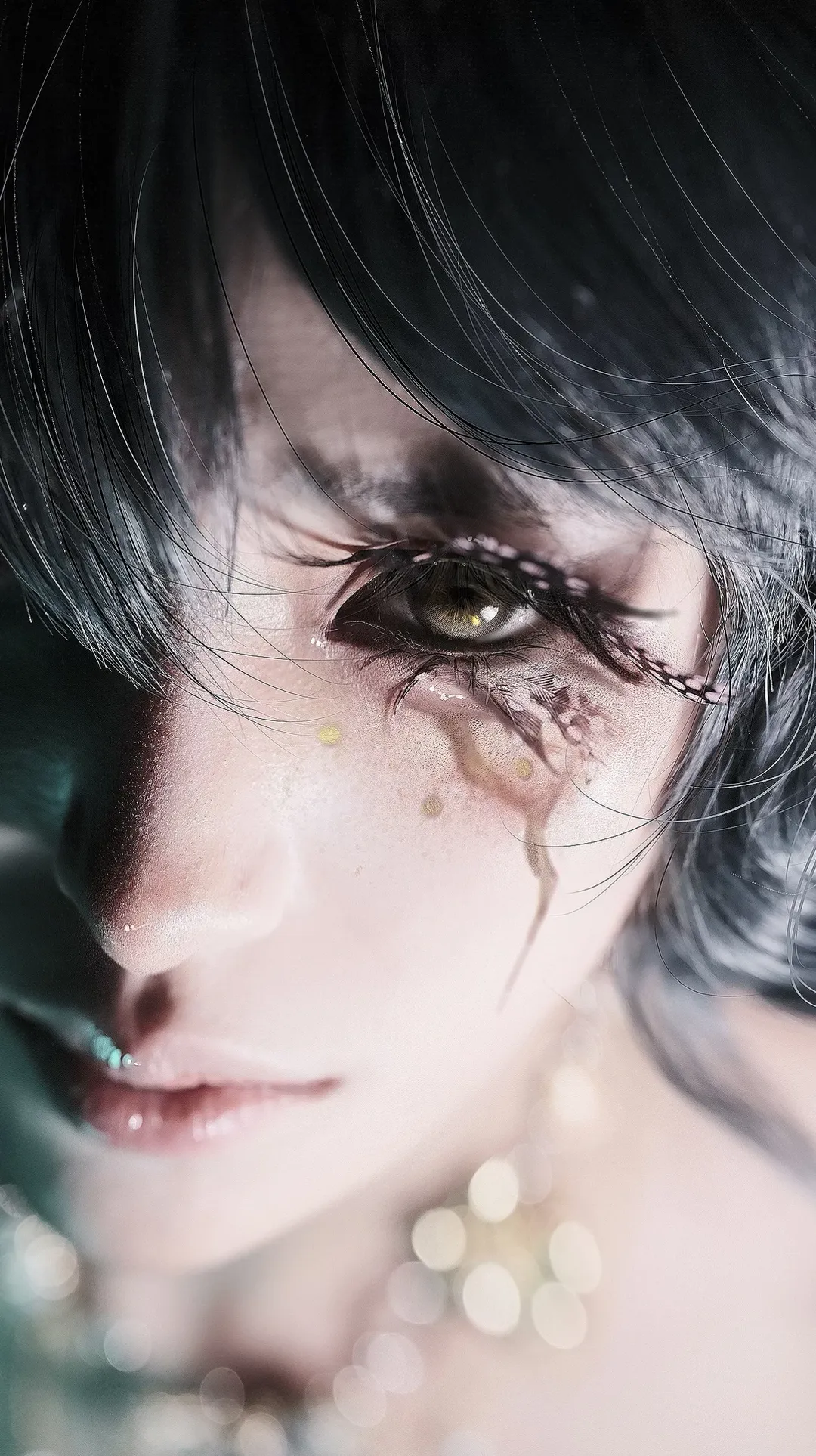 第五人格, cosplay摄影, 园丁cos, 怪鸟妆容, 视觉特效 - 第1张