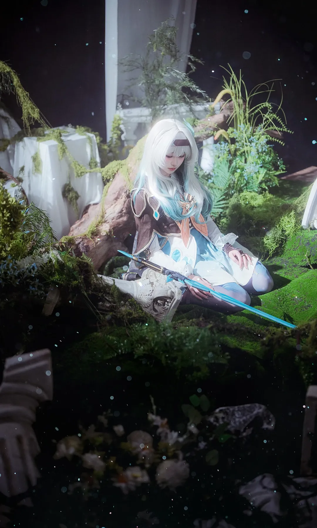 二次元摄影, 流萤cos, 星穹铁道, cosplay正片, 森系造景 - 第3张