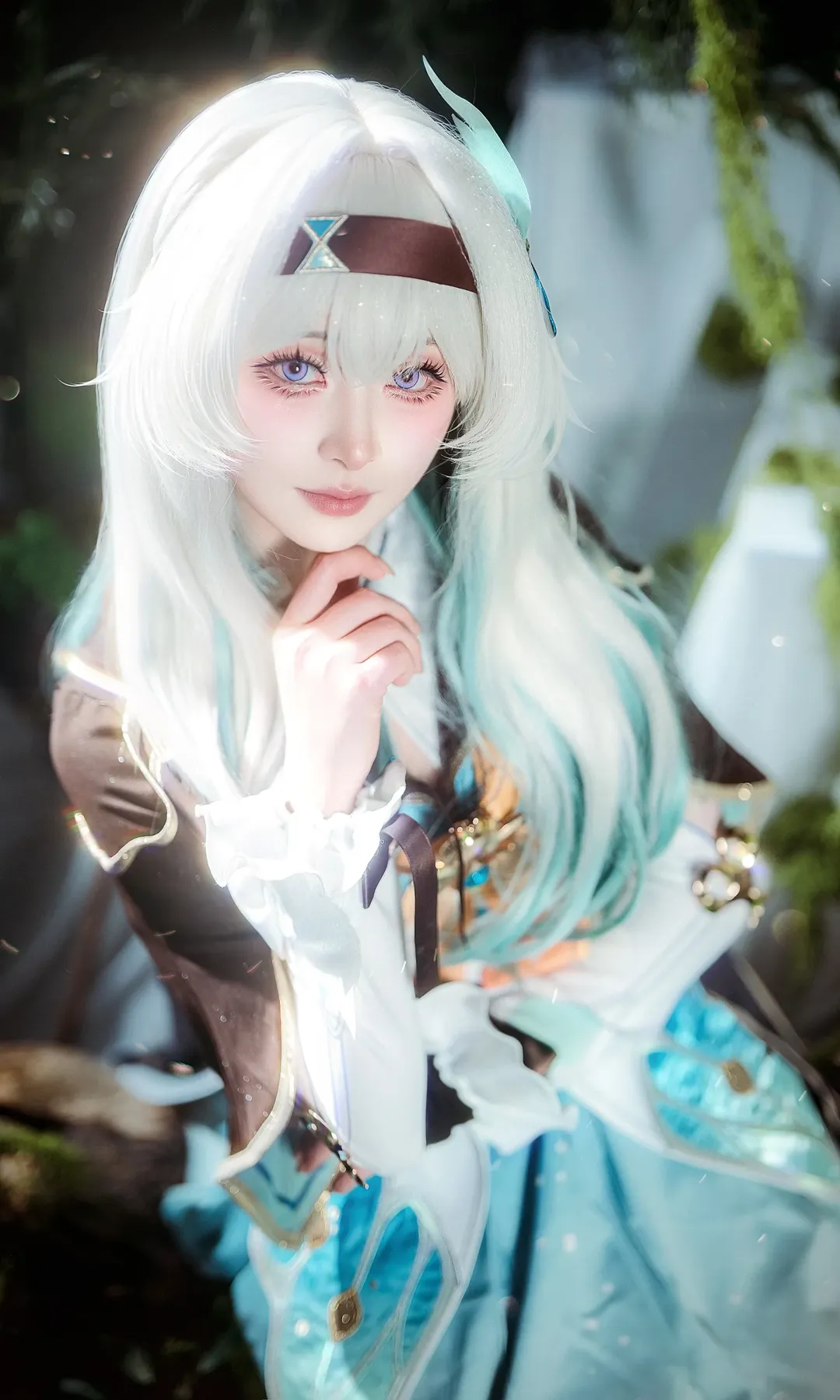 二次元摄影, 流萤cos, 星穹铁道, cosplay正片, 森系造景 - 第5张