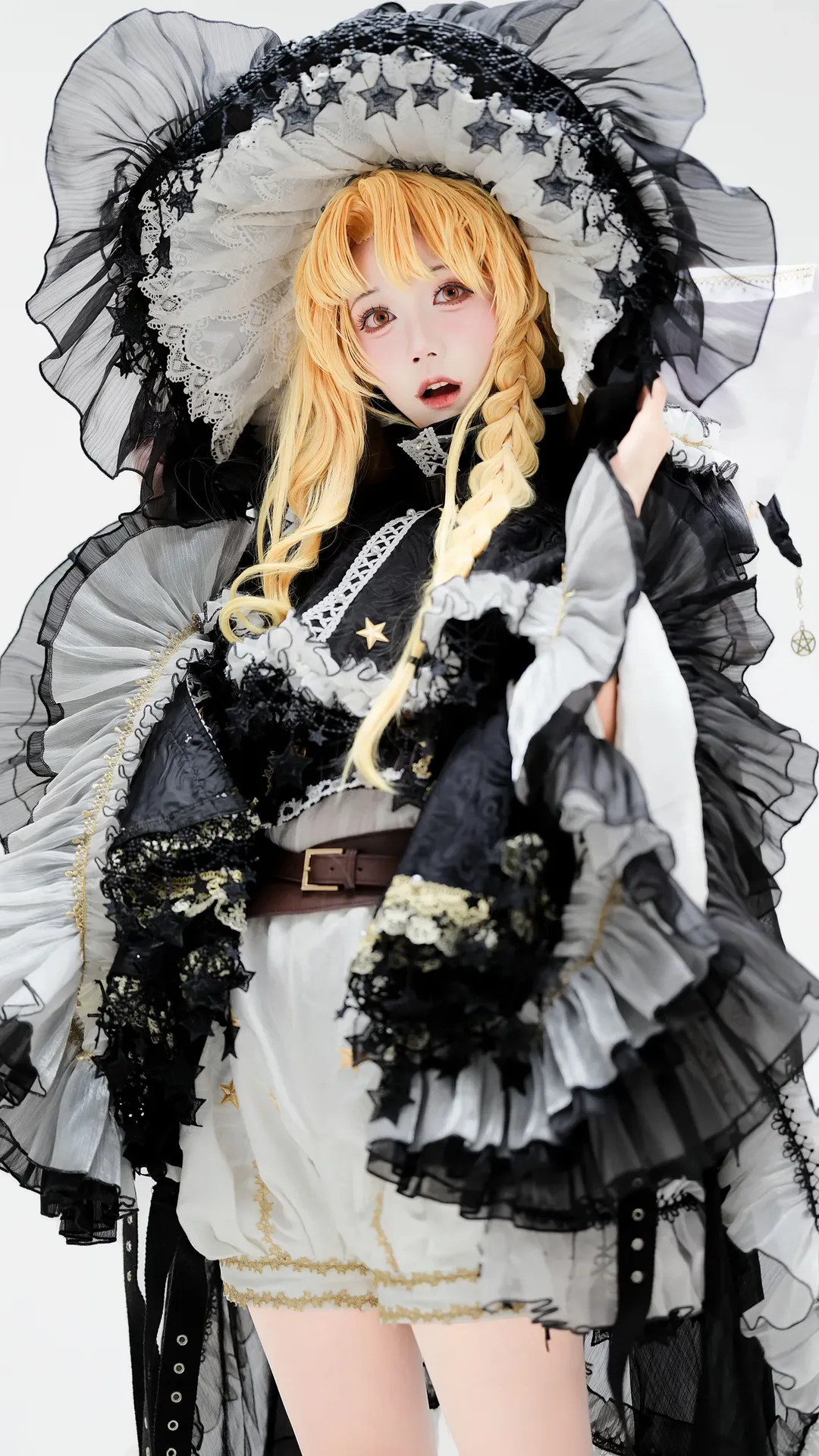 東方Project, 霧雨魔理沙 コスプレ, 二次元コスプレ, 普通の魔法使いだぜ, 白黒の魔法使い - 1枚目