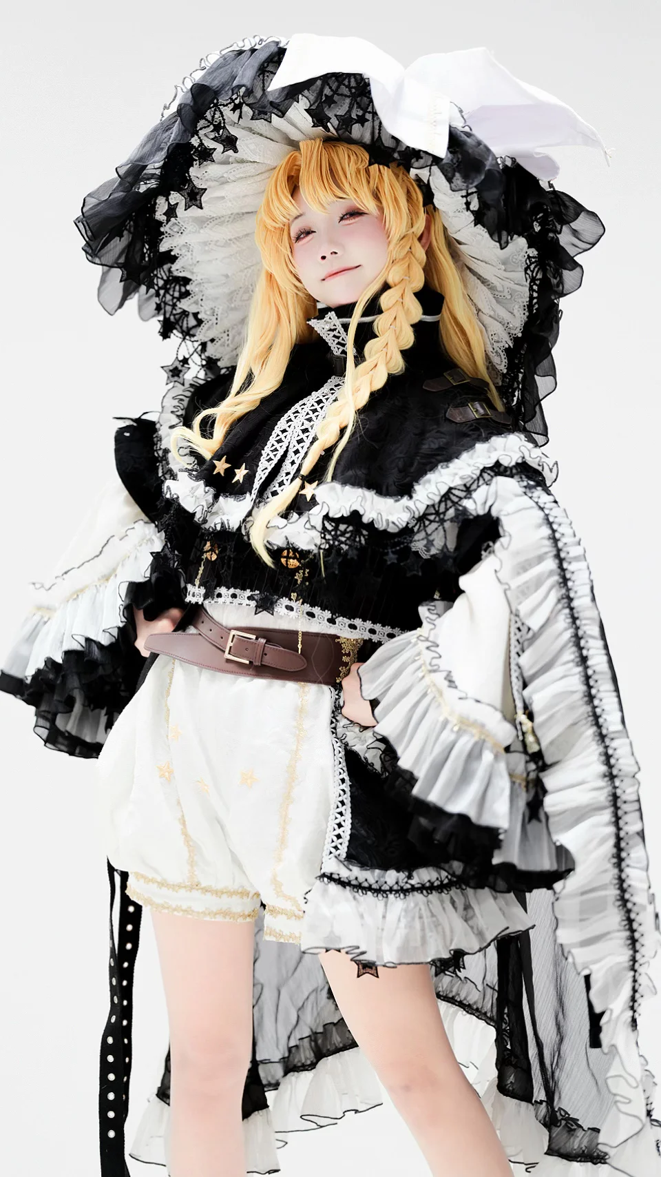 东方project, 雾雨魔理沙cos, 二次元cosplay, 魔法使daze, 黑白魔法使