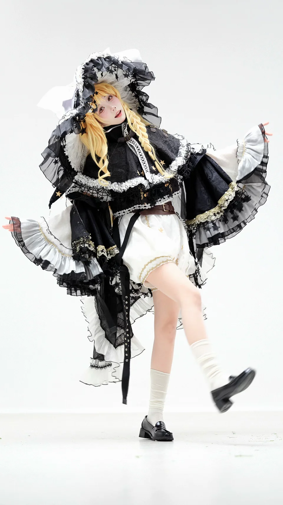 東方Project, 霧雨魔理沙 コスプレ, 二次元コスプレ, 普通の魔法使いだぜ, 白黒の魔法使い - 4枚目