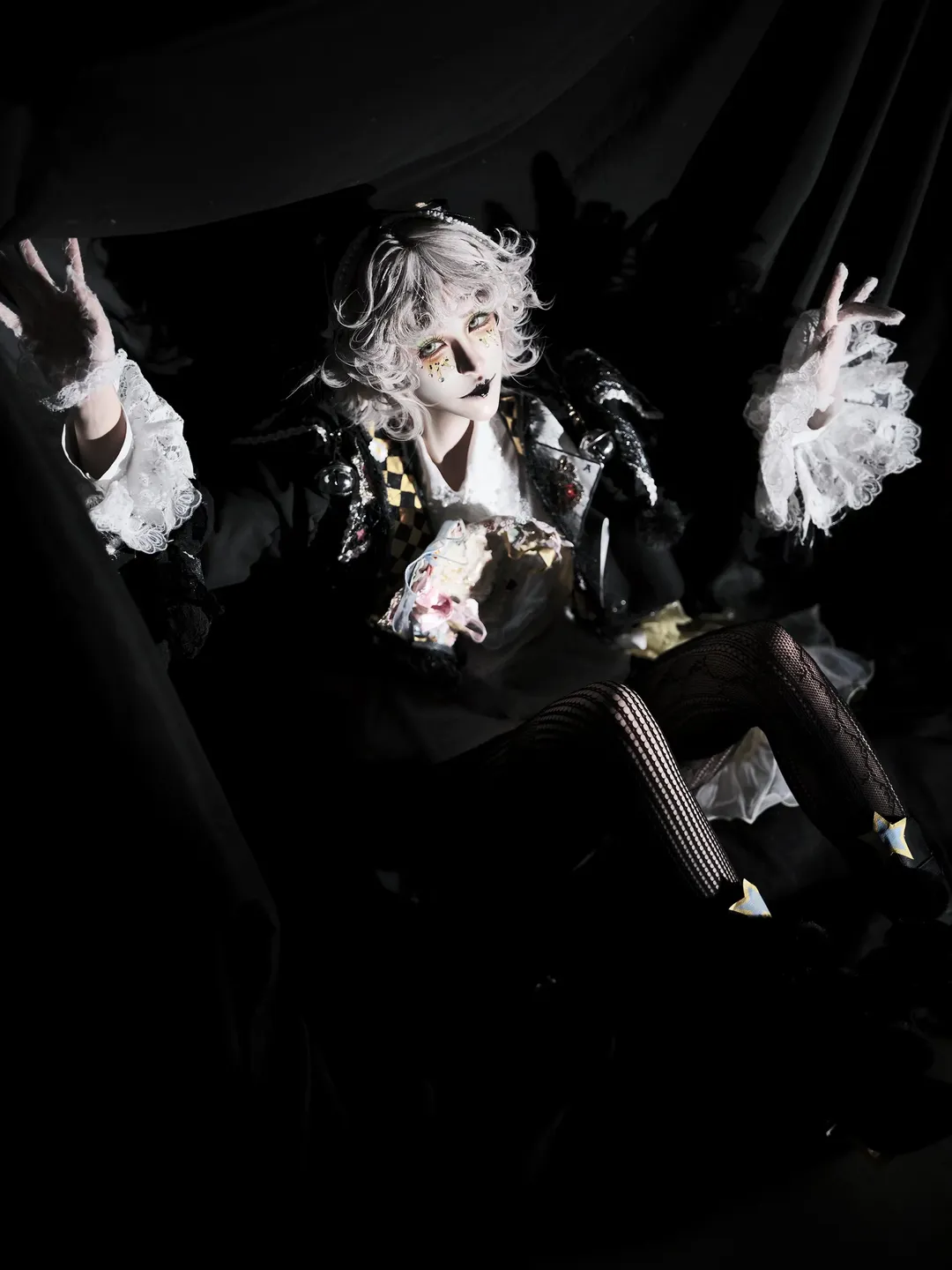 第五人格, cosplay摄影, 暗黑风, 默剧艺人cos, 二次元舞台 - 第3张