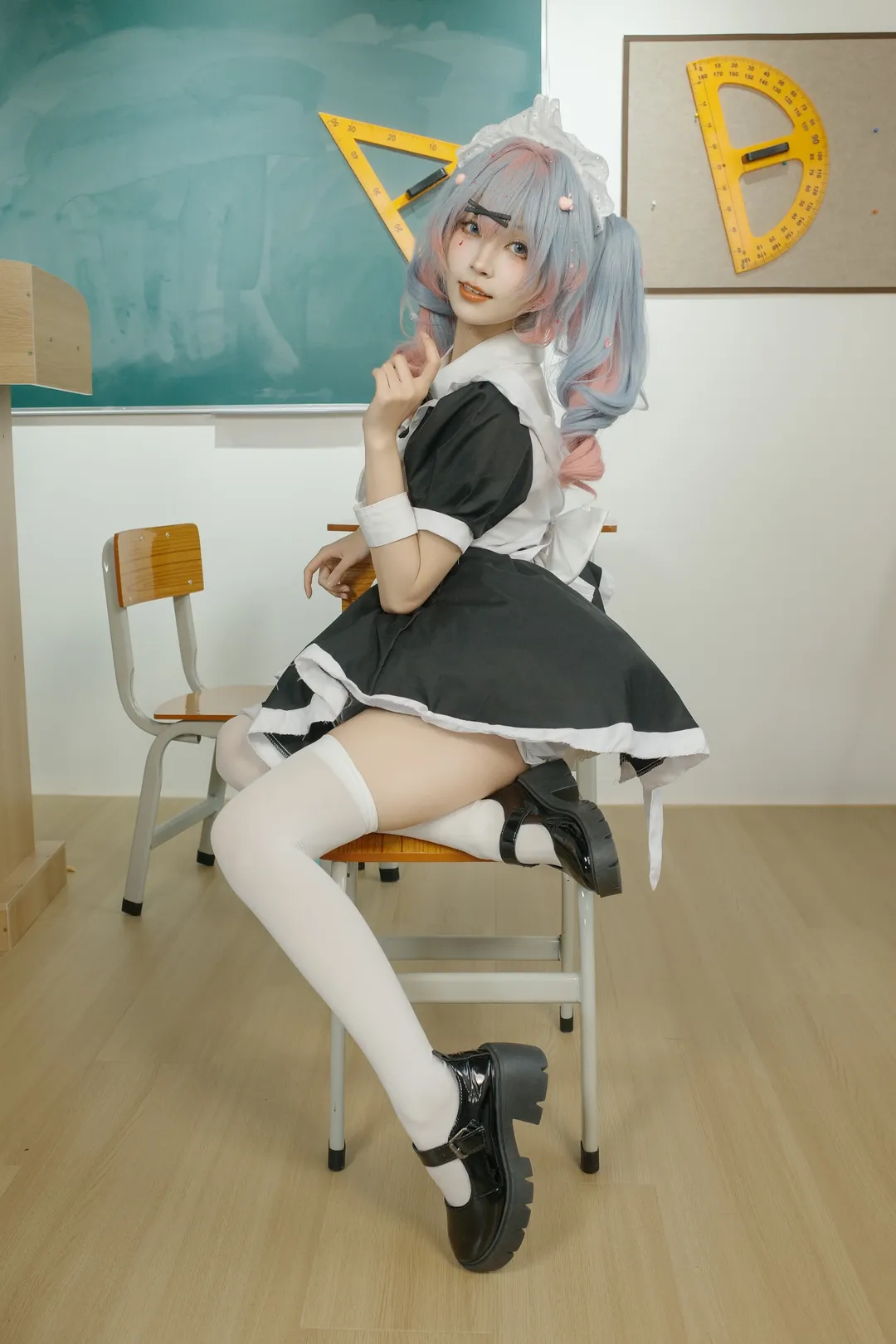 二次元摄影, 日系小清新, 理光GR4, 室内人像, 女仆cos - 第11张