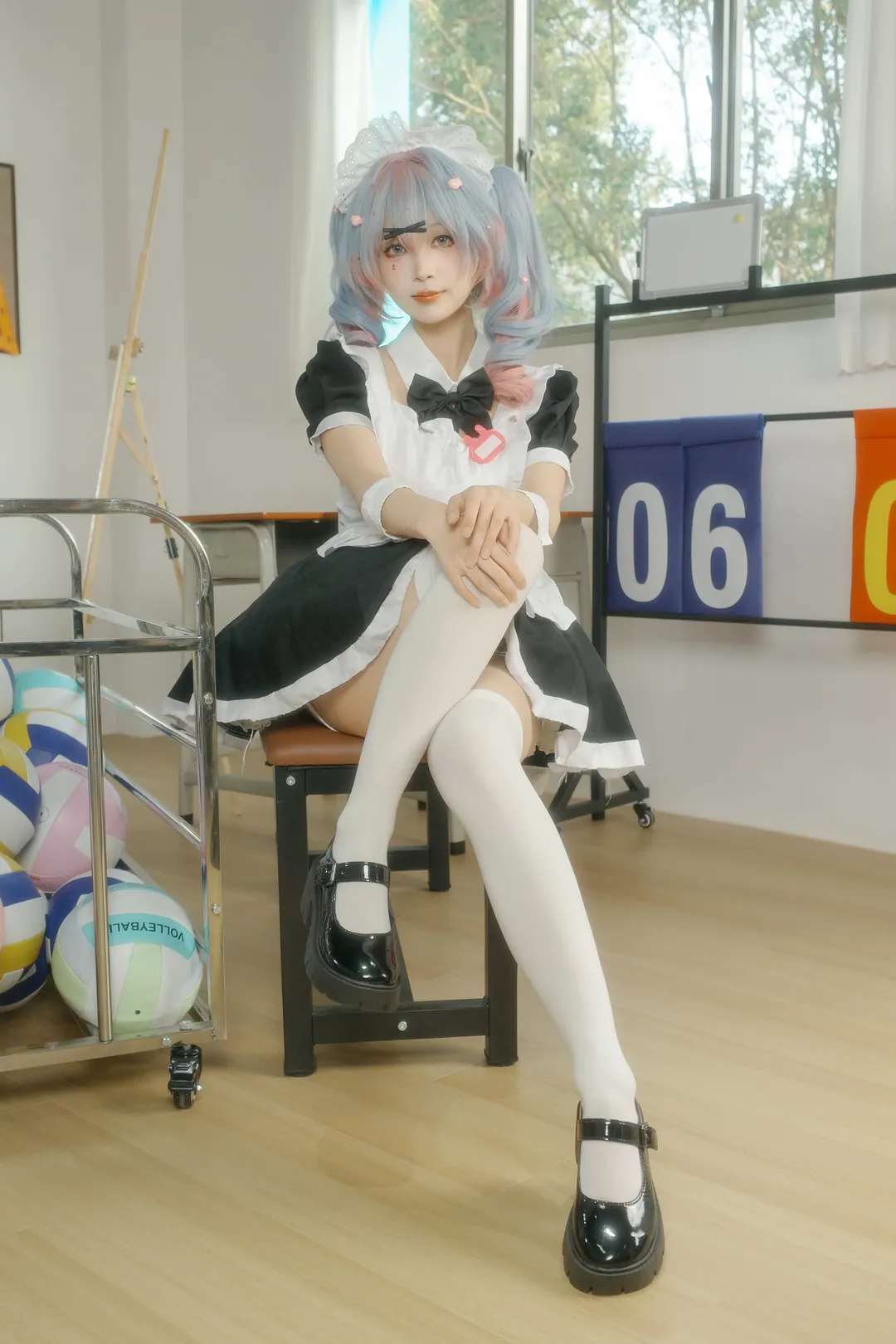 二次元摄影, 日系小清新, 理光GR4, 室内人像, 女仆cos - 第12张