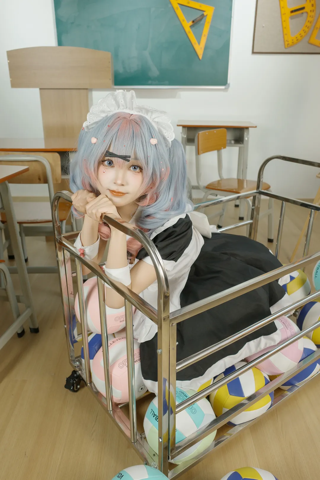 二次元摄影, 日系小清新, 理光GR4, 室内人像, 女仆cos - 第6张