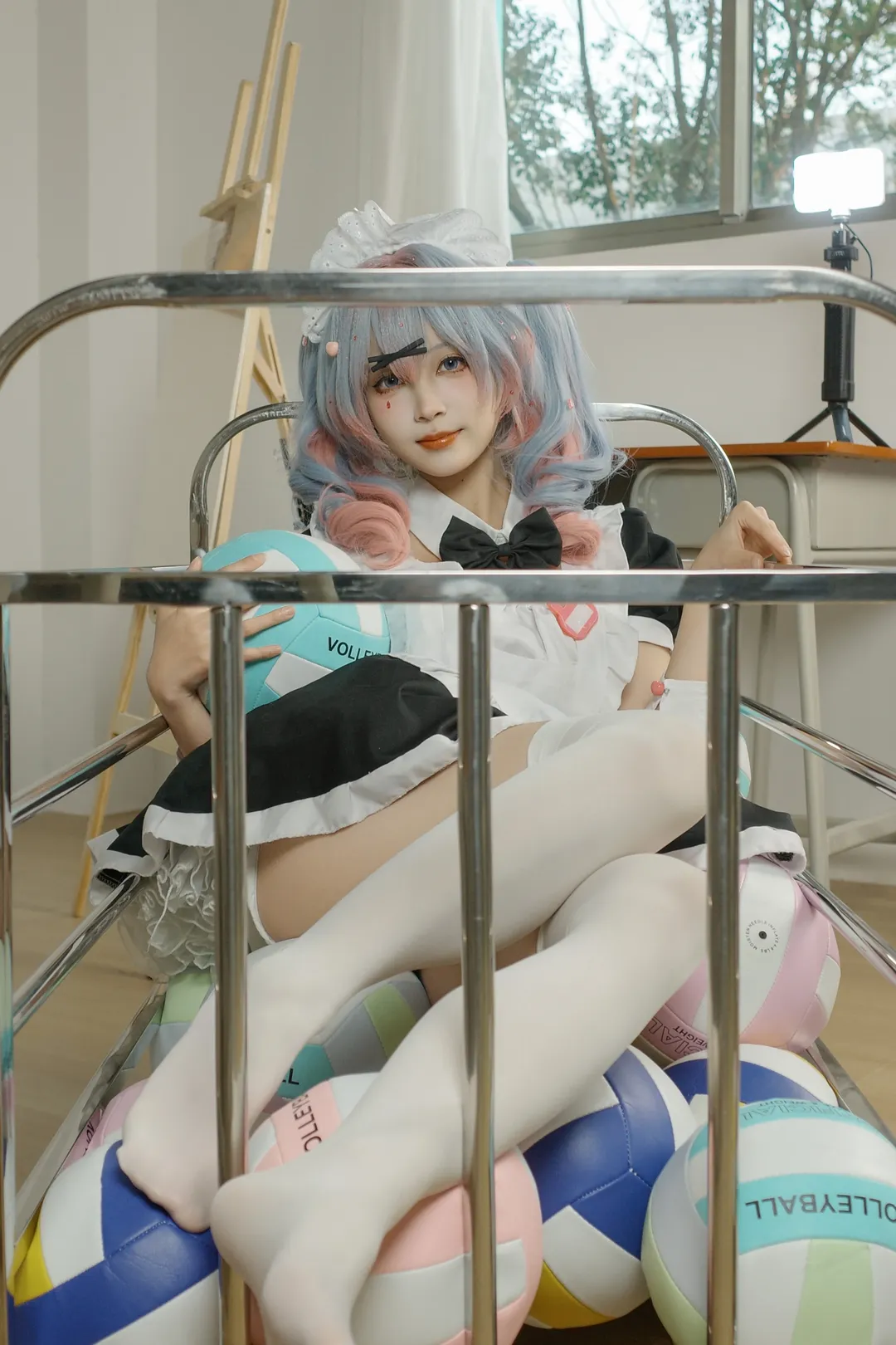 二次元摄影, 日系小清新, 理光GR4, 室内人像, 女仆cos - 第7张