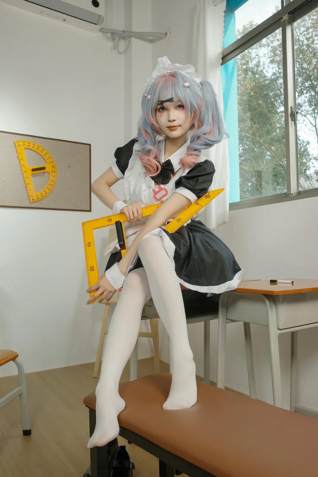 二次元摄影, 日系小清新, 理光GR4, 室内人像, 女仆cos - 第8张