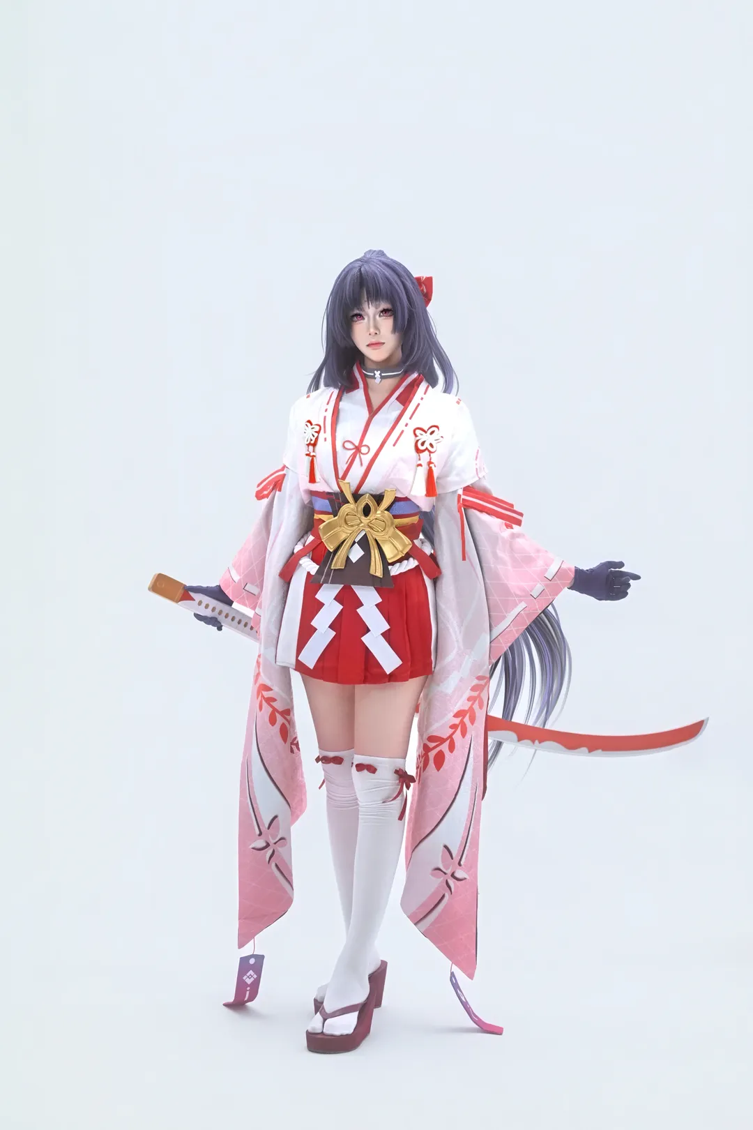 cosplay摄影, 阴阳师, 妖刀姬cos, 和风少女, 刀剑cosplay