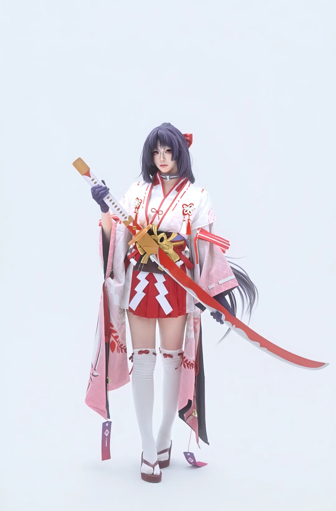 cosplay摄影, 阴阳师, 妖刀姬cos, 和风少女, 刀剑cosplay - 第2张