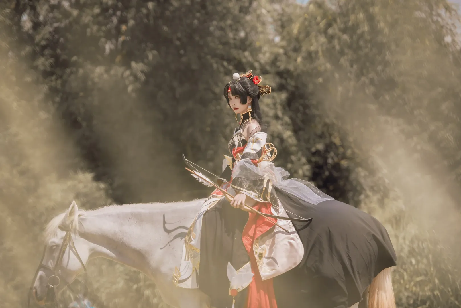 古風攝影, 國風cosplay, 花亦山心之月, 昭陽大公主cos, 騎馬cosplay - 第6張