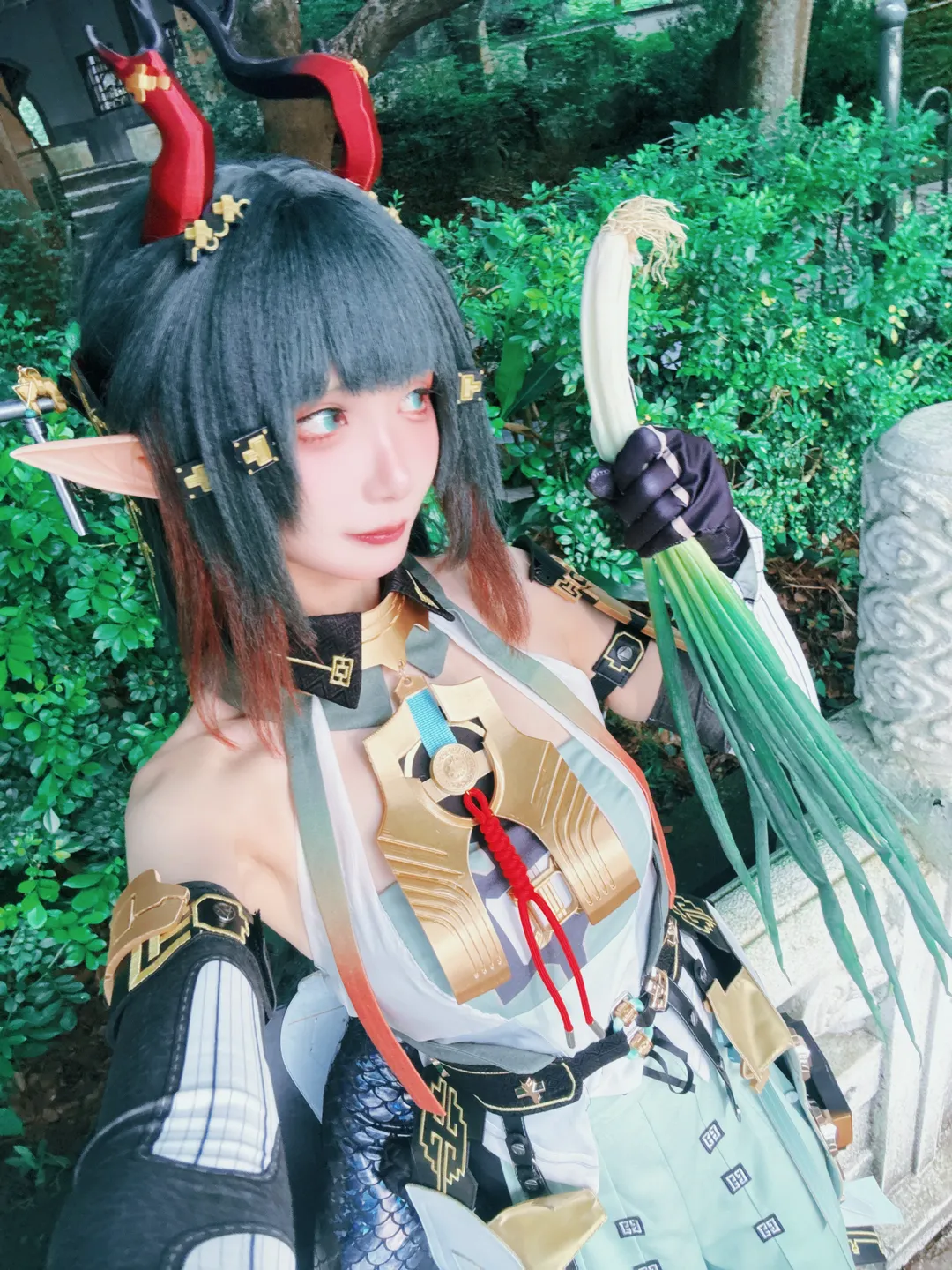 明日方舟终末地, 户外实景, cosplay摄影, 国风奇幻, 庄方宜cos - 第7张