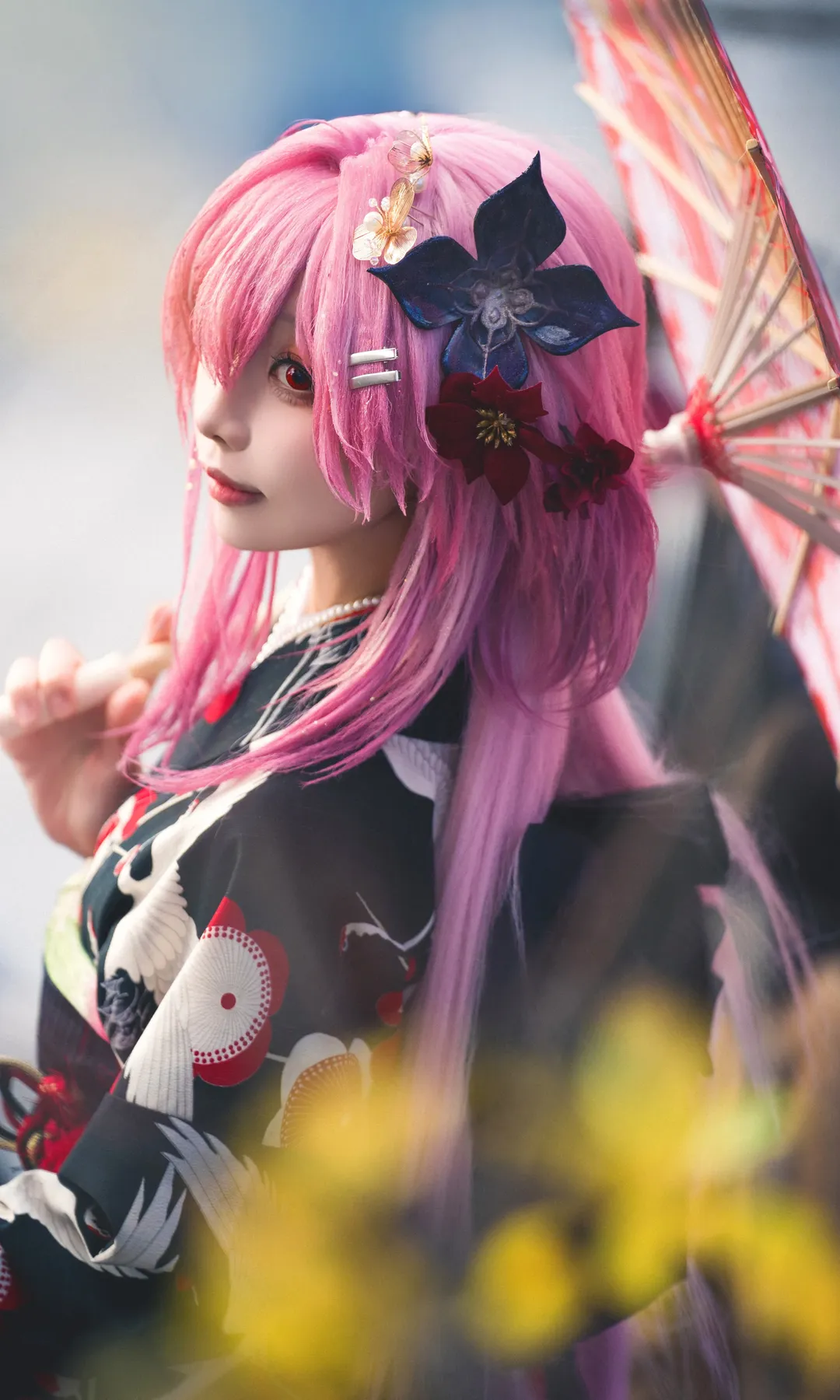 崩坏星穹铁道, 长夜月cos, cosplay摄影, 京都和服, 清水寺红叶 - 第2张