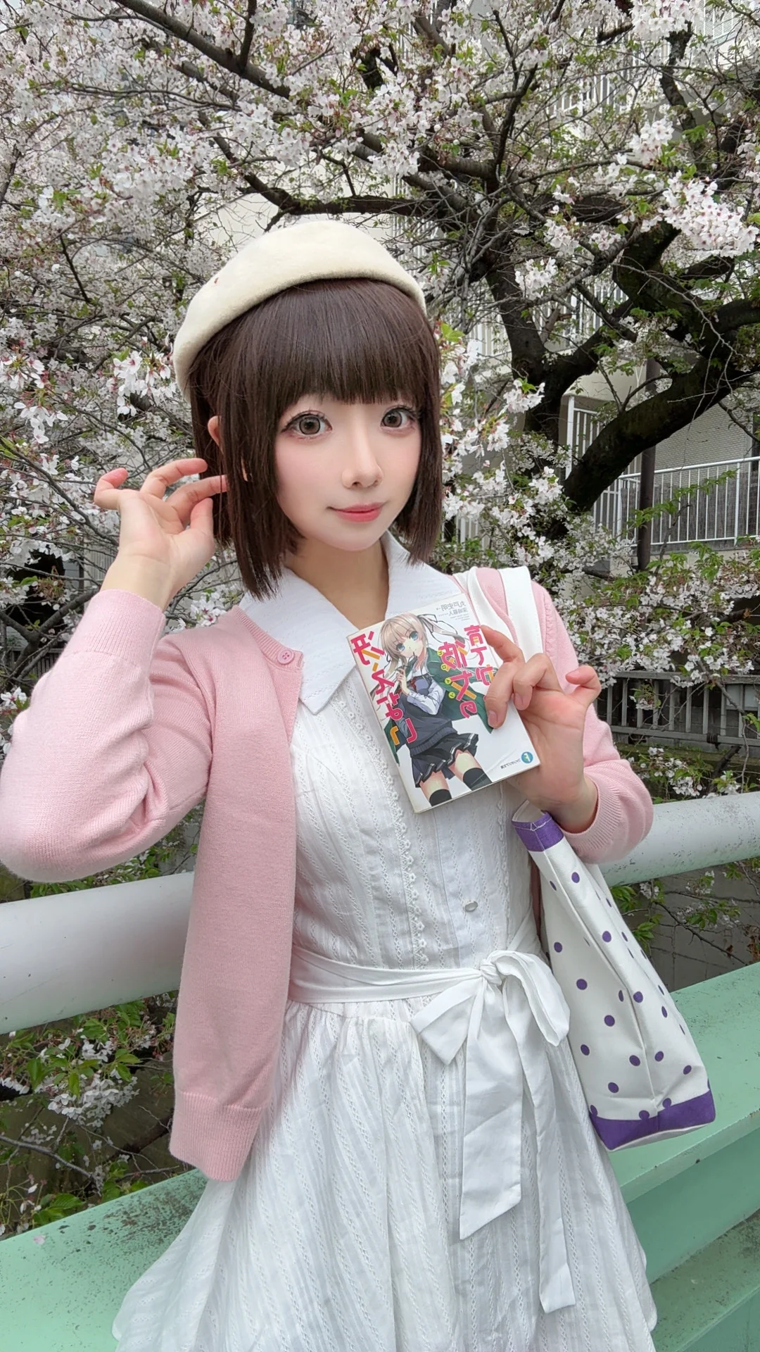 加藤惠cos, 路人女主的养成方法, 动漫角色穿搭, 春日樱花写真, 平价C服 - 第5张
