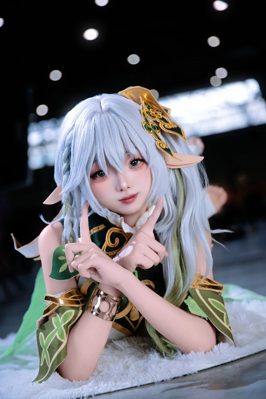 原神, 纳西妲cos, 漫展场照, 二次元cosplay, 草神cos - 第2张