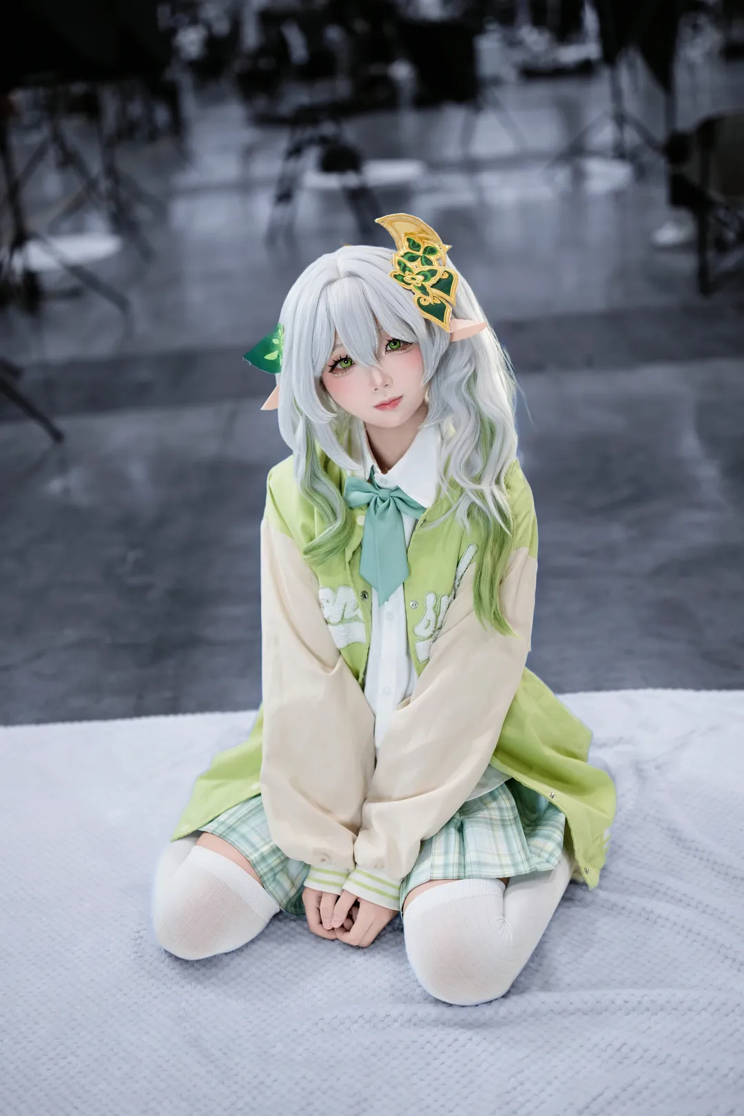 原神, ナヒーダ コスプレ, JK制服, アニメイベント, コスプレコーディネート
