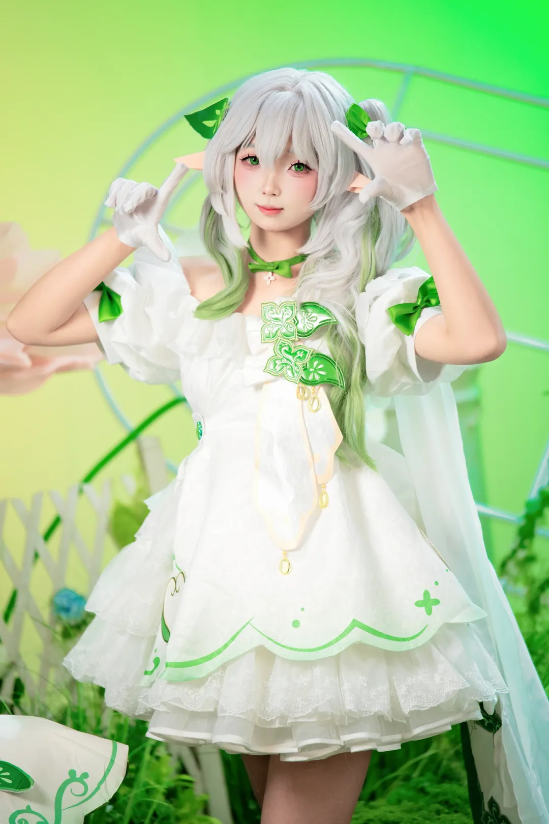 原神, cosplay, 纳西妲cos, 草神, 萌妹子