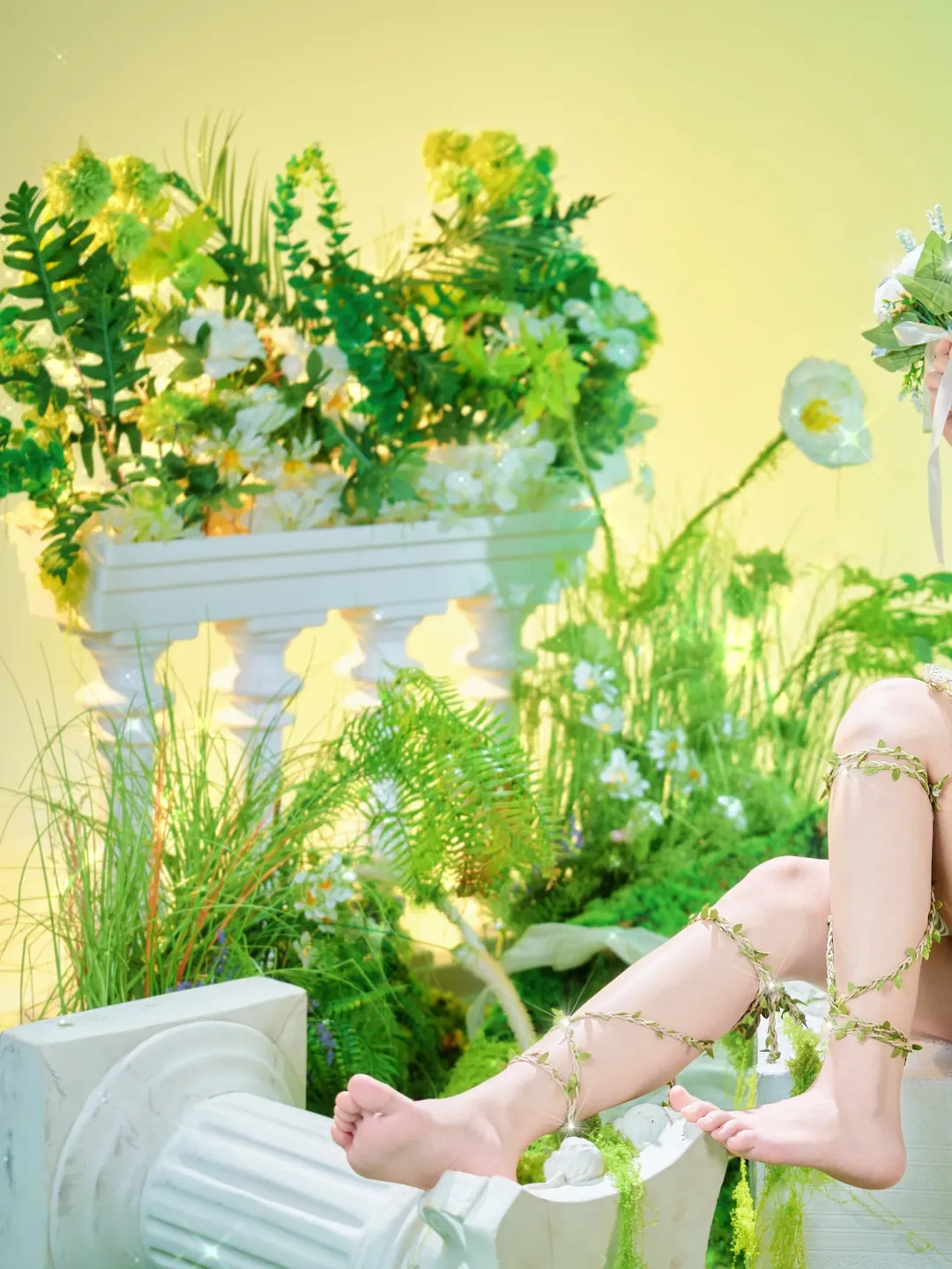 原神, 纳西妲cos, 二次元看见计划, cosplay摄影, 精灵花嫁 - 第1张