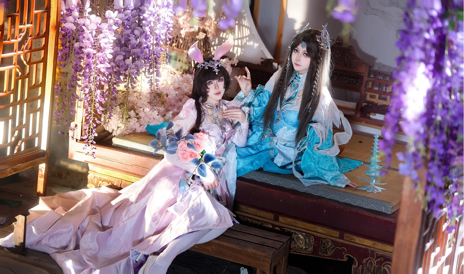 古风cosplay, 斗罗大陆, 宁荣荣cos, 国风摄影, 小舞cos - 第1张