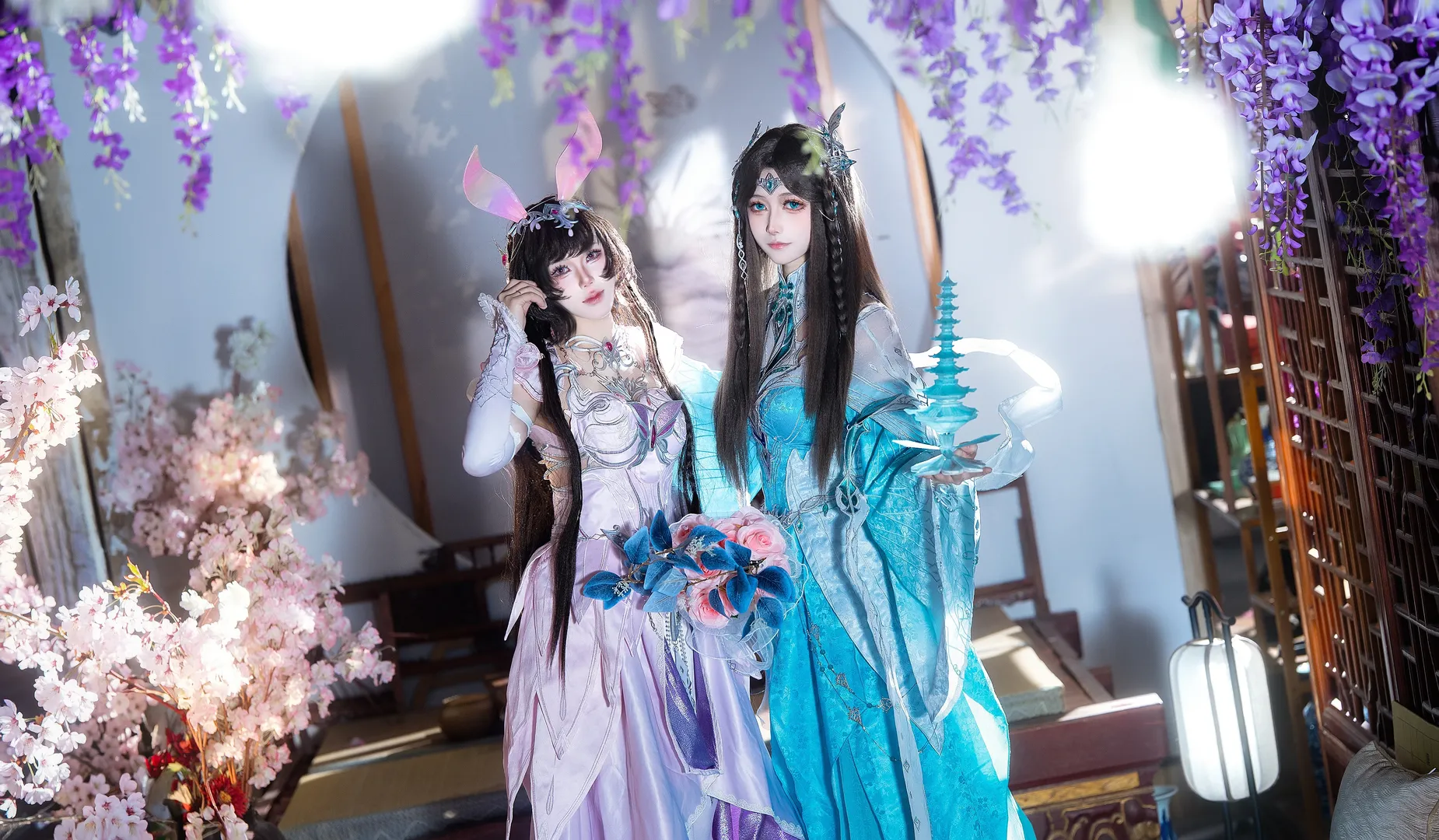 古风cosplay, 斗罗大陆, 宁荣荣cos, 国风摄影, 小舞cos