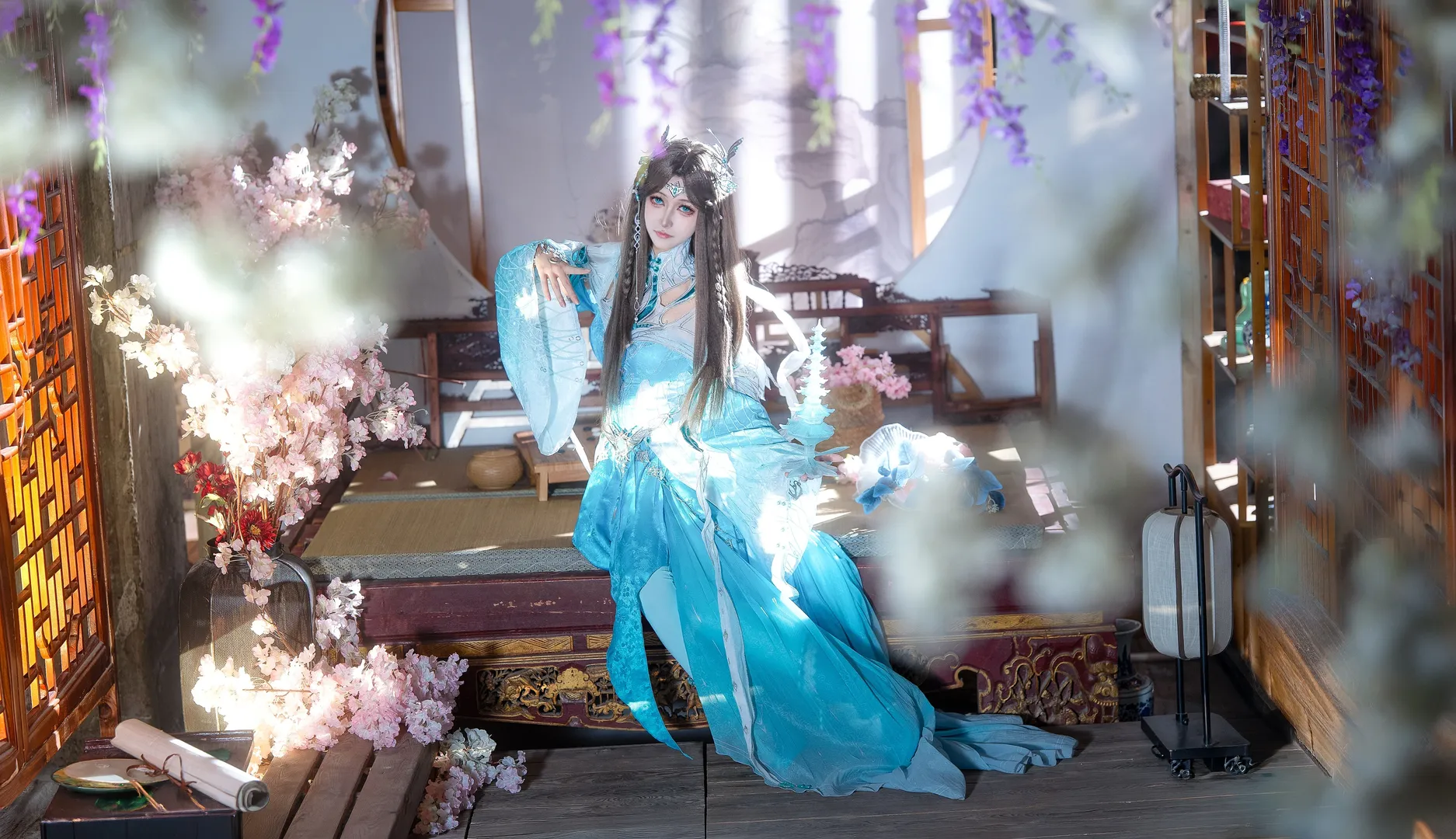 古风cosplay, 斗罗大陆, 宁荣荣cos, 国风摄影, 小舞cos - 第9张