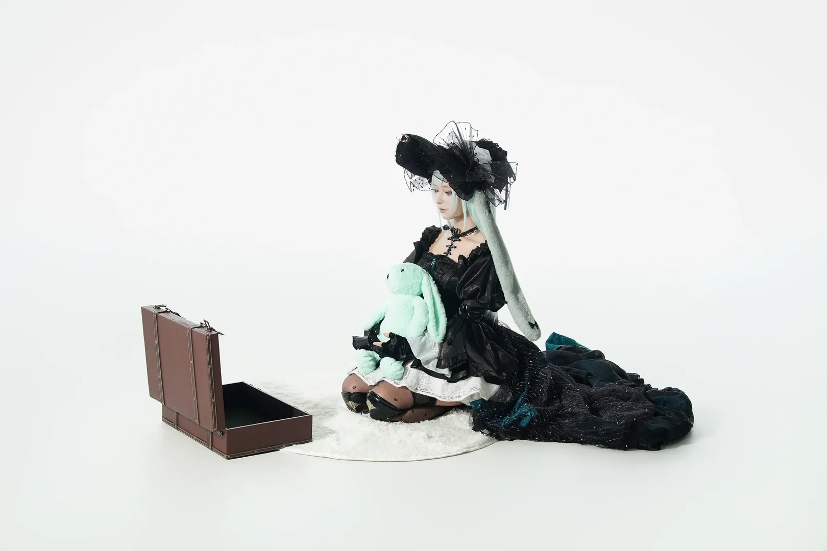Gothic Lolita, Wakaba Mutsumi cosplay, Arknights cosplay, Ave Mujica, Marionette - Image 3