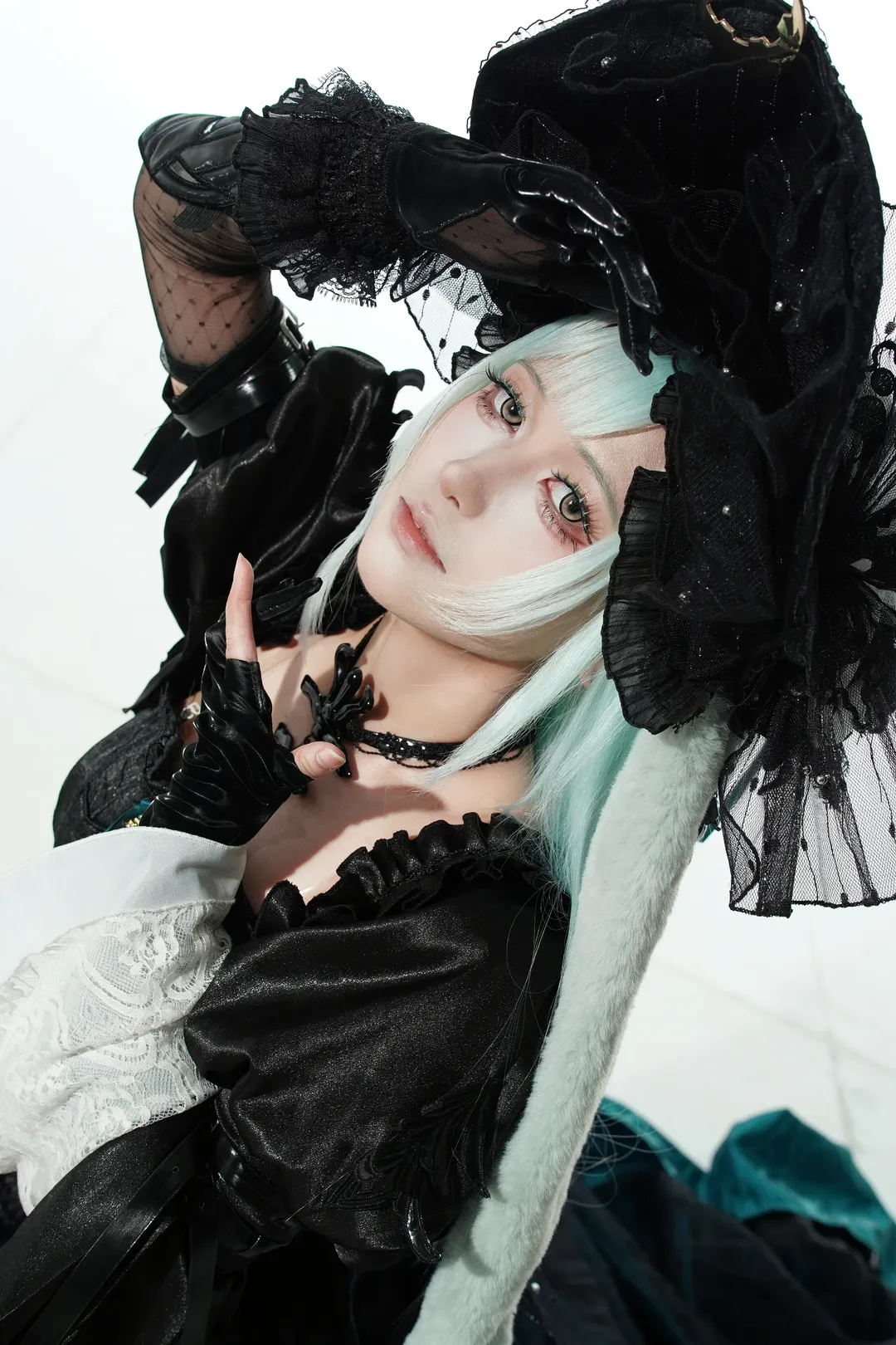 Gothic Lolita, Wakaba Mutsumi cosplay, Arknights cosplay, Ave Mujica, Marionette - Image 7