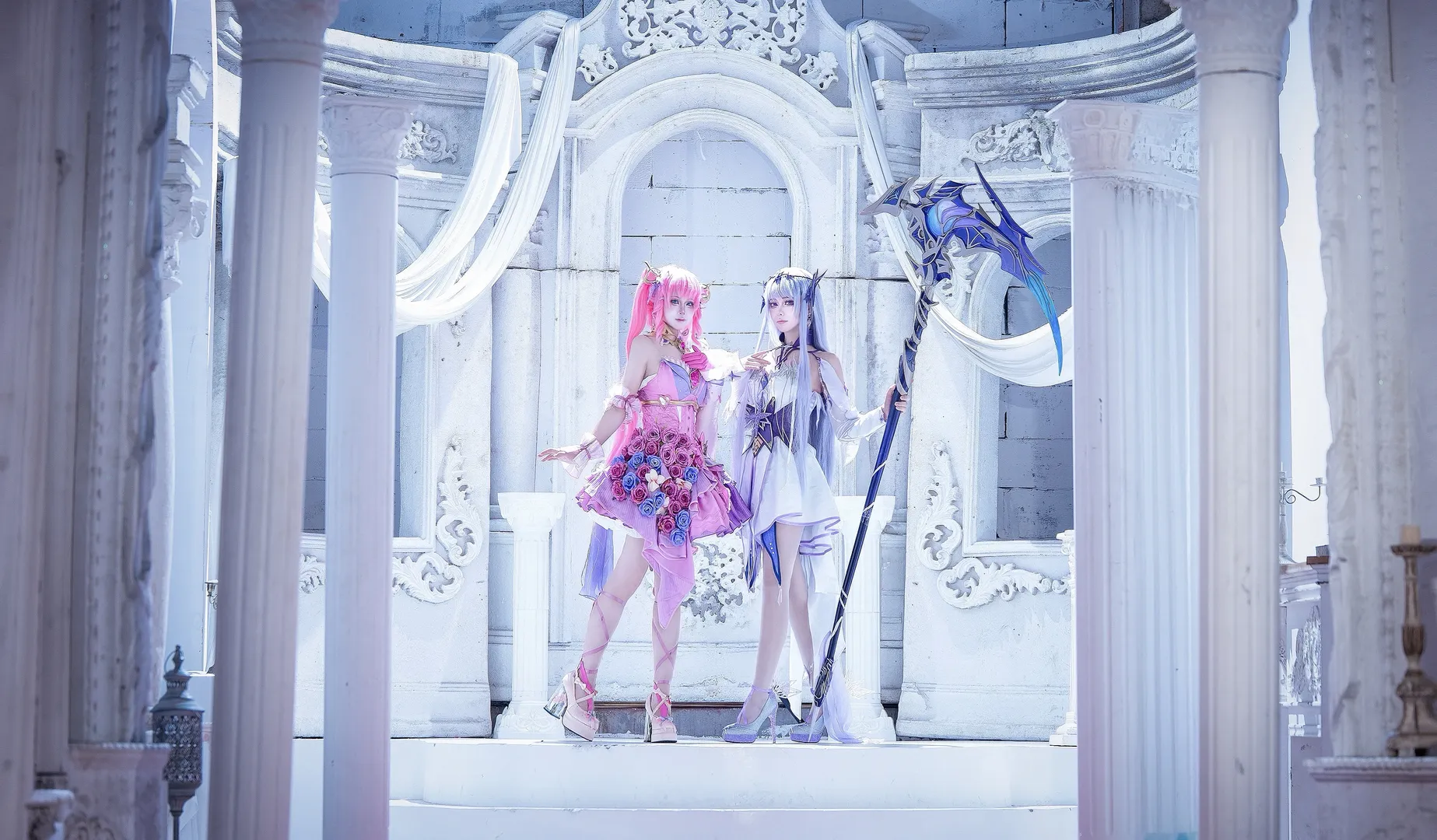 cosplay棚拍, 圣采儿cos, 神印王座, 陈樱儿cos, 双人同框 - 第10张