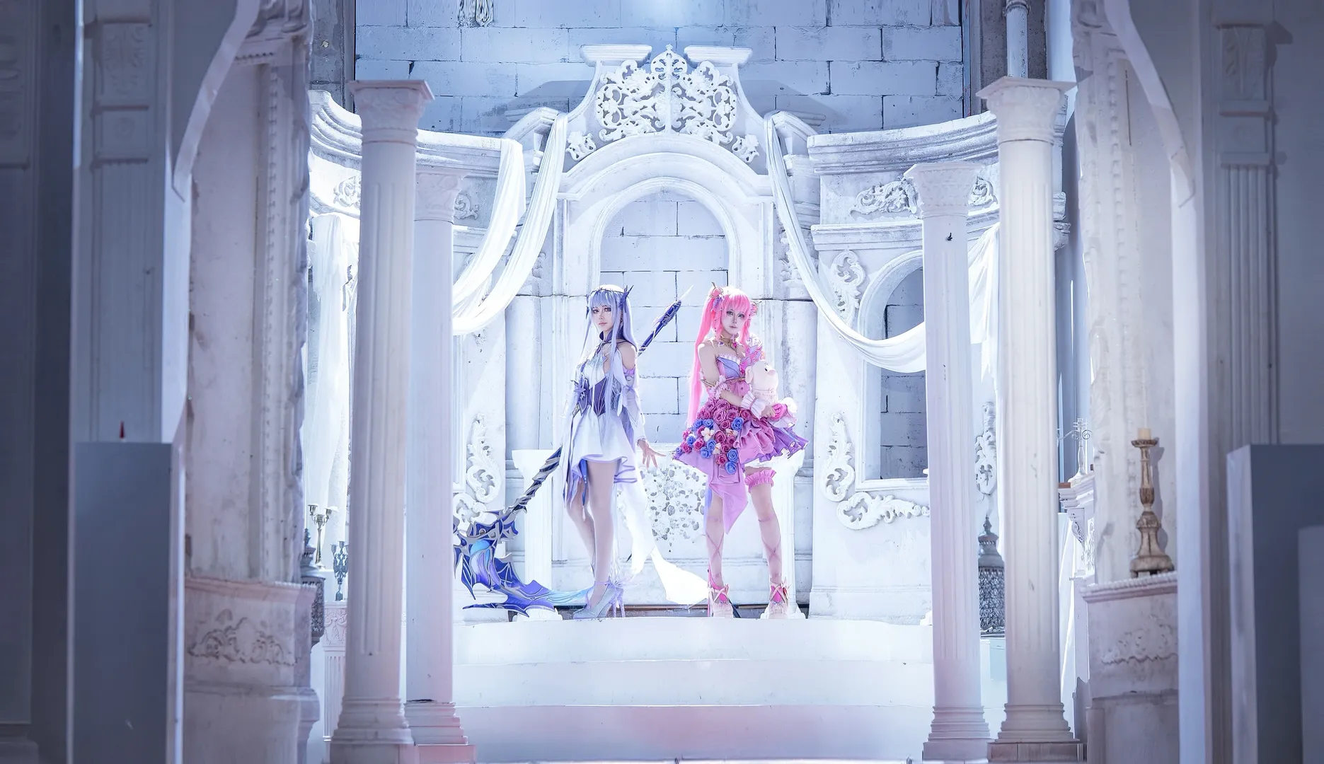 cosplay棚拍, 圣采儿cos, 神印王座, 陈樱儿cos, 双人同框 - 第8张