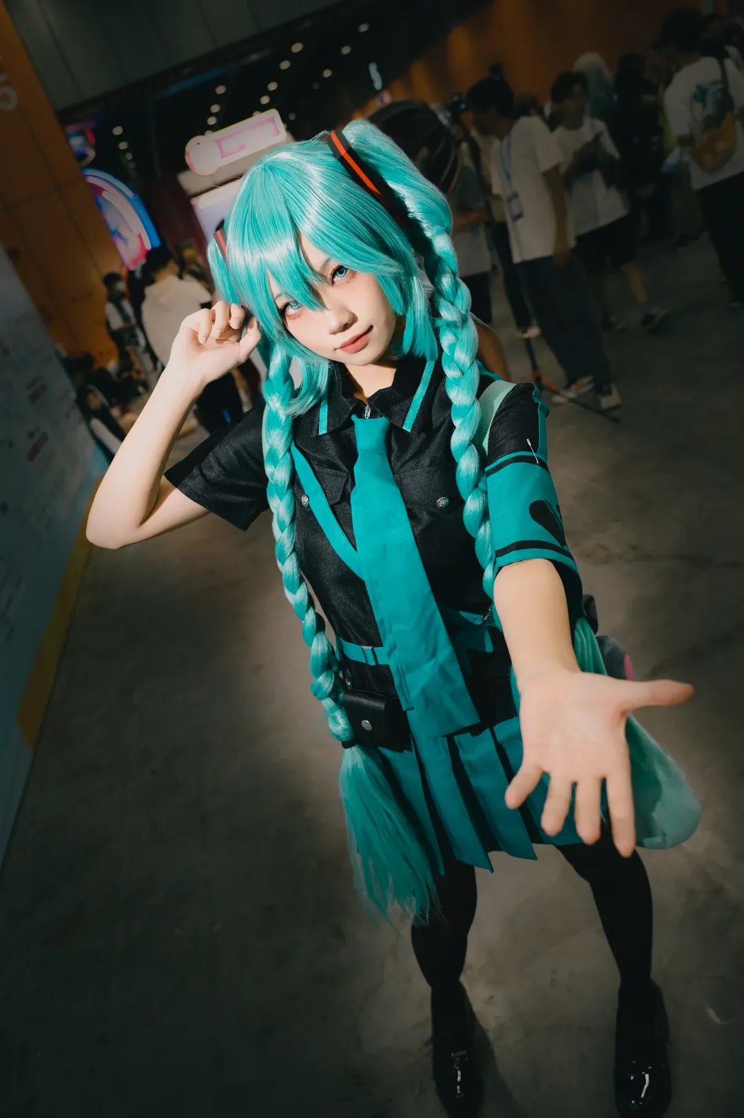 cosplay, Convention photos, Twintails wig, Uniform styling, 2024 CICF