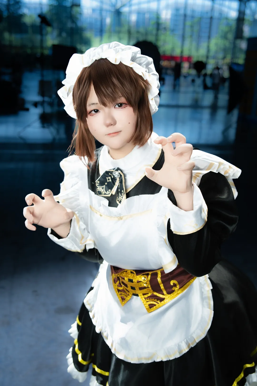 女仆装, 漫展摄影, cosplay日常, 蒸汽园丁女仆cos, 中山AS25 - 第1张