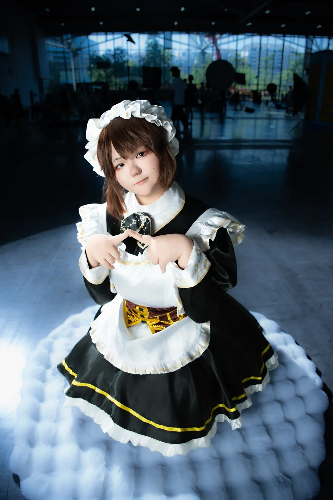 女仆装, 漫展摄影, cosplay日常, 蒸汽园丁女仆cos, 中山AS25 - 第3张