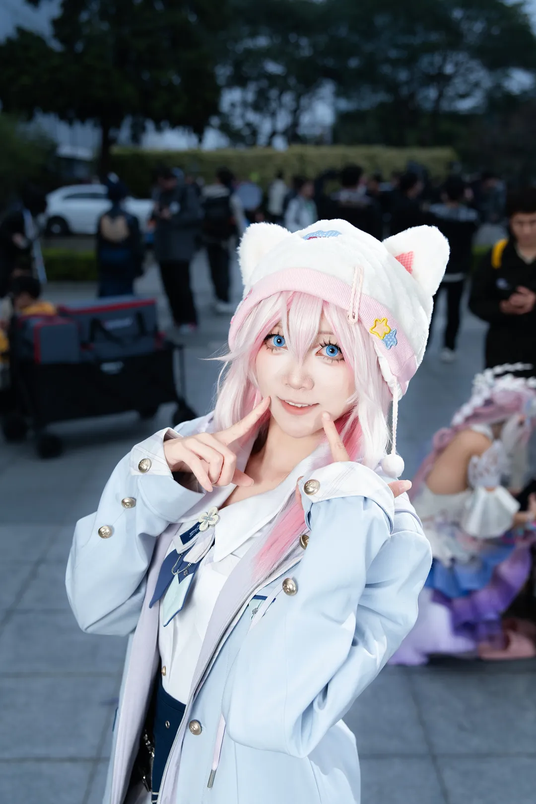 崩坏星穹铁道, 漫展返图, 三月七cos, cosplay日常, 萤火虫动漫嘉年华