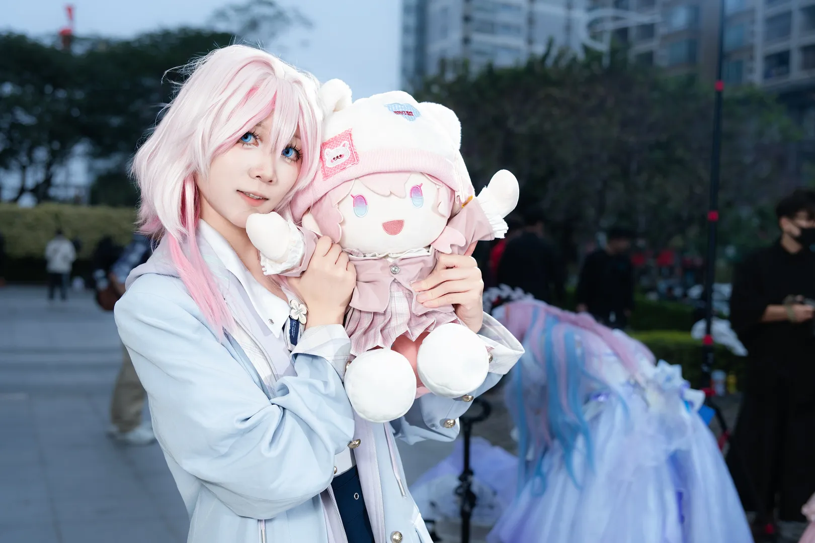 崩坏星穹铁道, 漫展返图, 三月七cos, cosplay日常, 萤火虫动漫嘉年华 - 第4张
