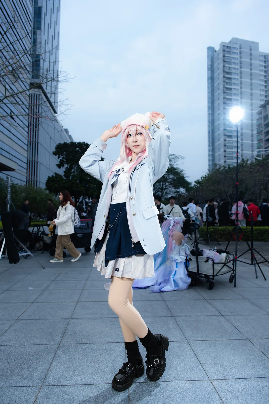 崩坏星穹铁道, 漫展返图, 三月七cos, cosplay日常, 萤火虫动漫嘉年华 - 第9张