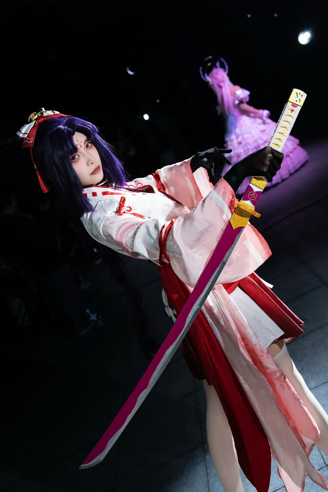 永劫无间, cosplay正片, 萤火虫动漫嘉年华, 阴阳师, 妖刀姬cos - 第3张