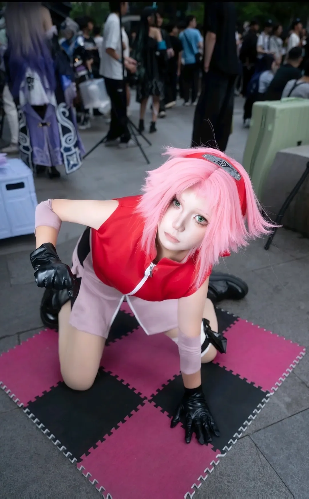 cosplay摄影, 二次元场照, 广州萤火虫漫展, 春野樱cos, 火影忍者 - 第2张