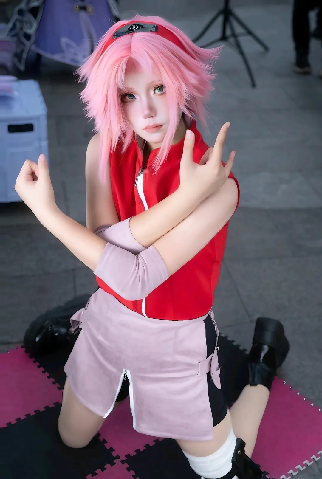 cosplay摄影, 二次元场照, 广州萤火虫漫展, 春野樱cos, 火影忍者