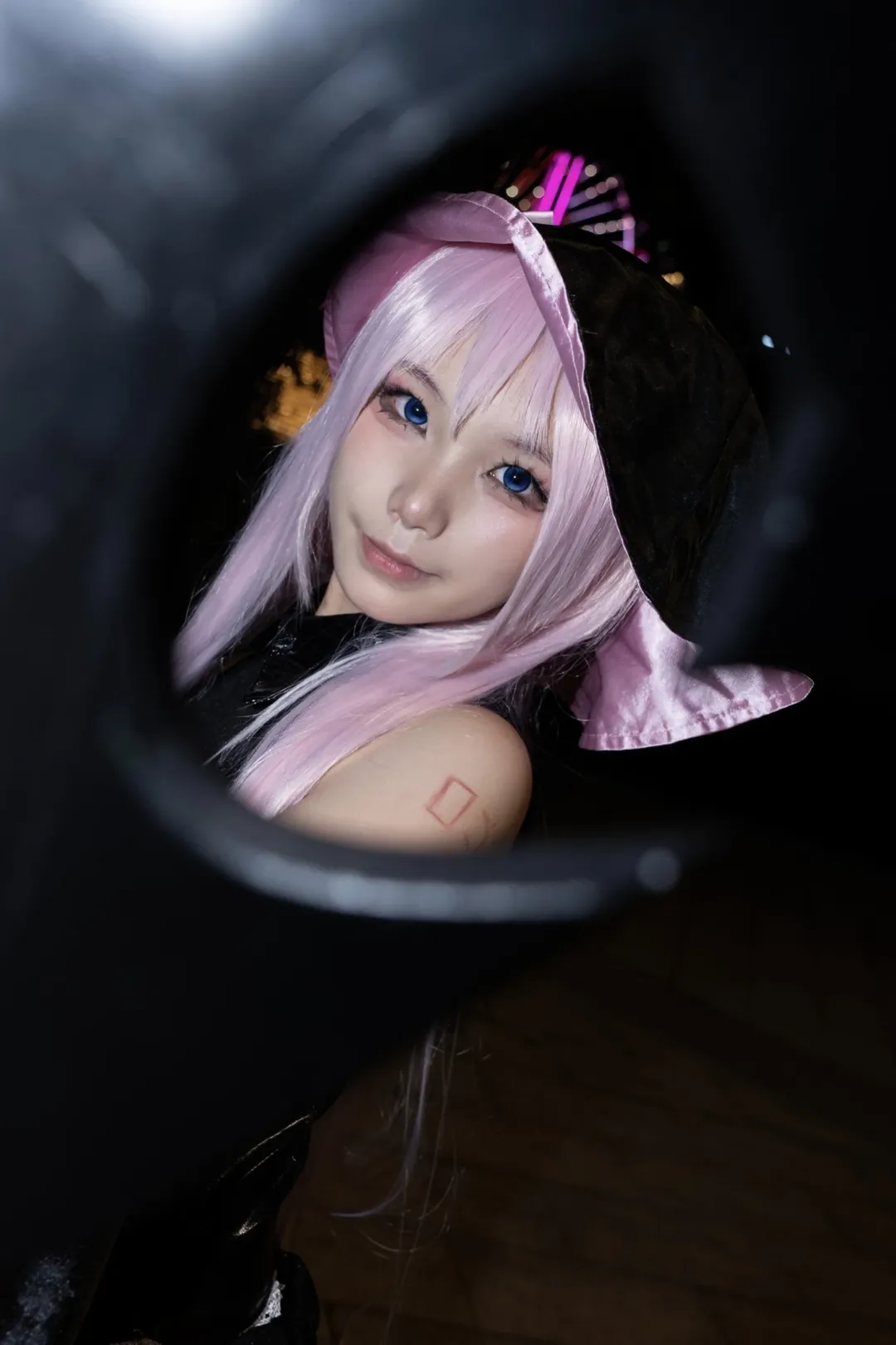 cosplay摄影, 二次元穿搭, 华侨城夜景, 巡音cos, 魔法大师 - 第1张