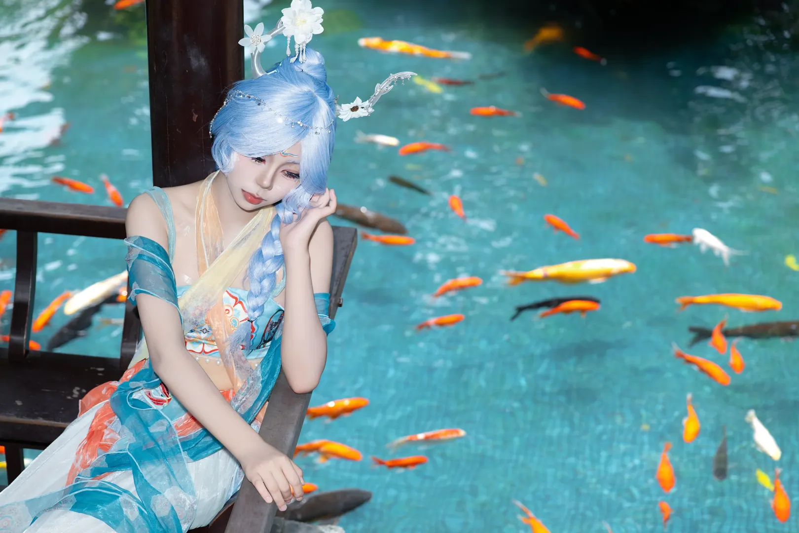 第五人格, 古风cos, 国风摄影, 祭司cos, 祖庙