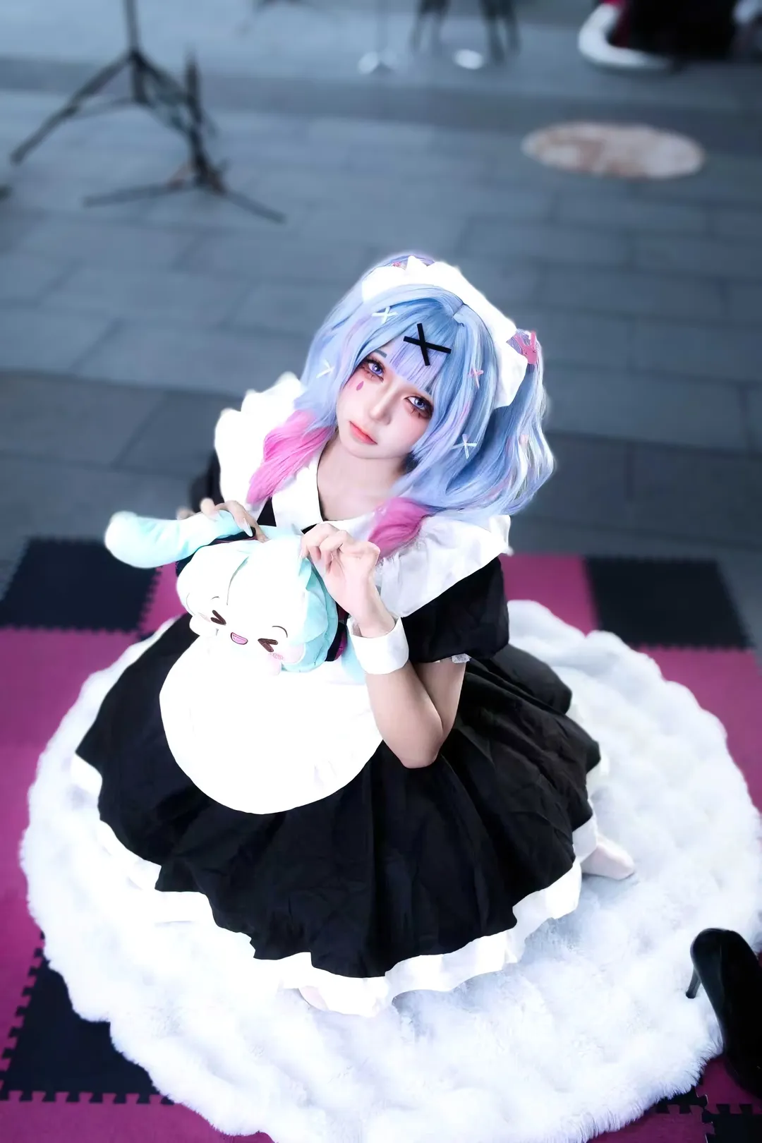 萤火虫漫展, 广州漫展, 初音未来, 初音cos, cosplay女仆 - 第1张