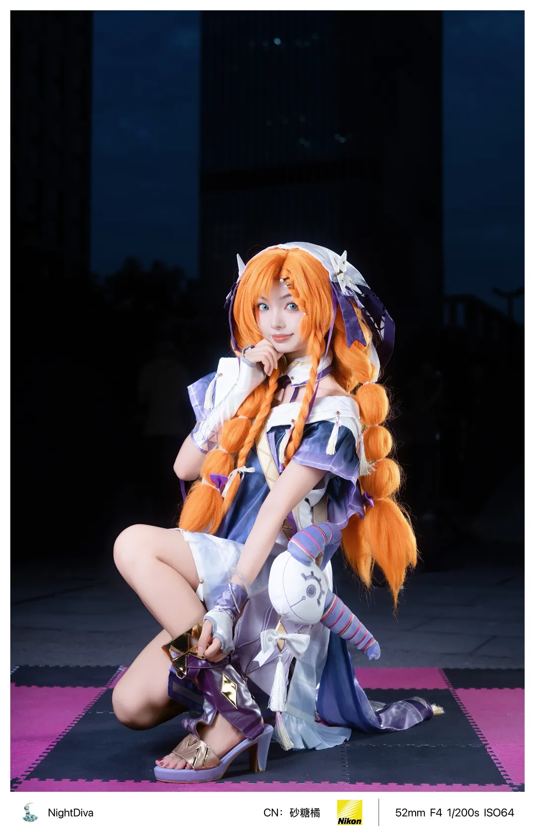 鸣潮, 萤火虫漫展, 西格莉卡cos, cosplay摄影, 广州漫展场照 - 第1张