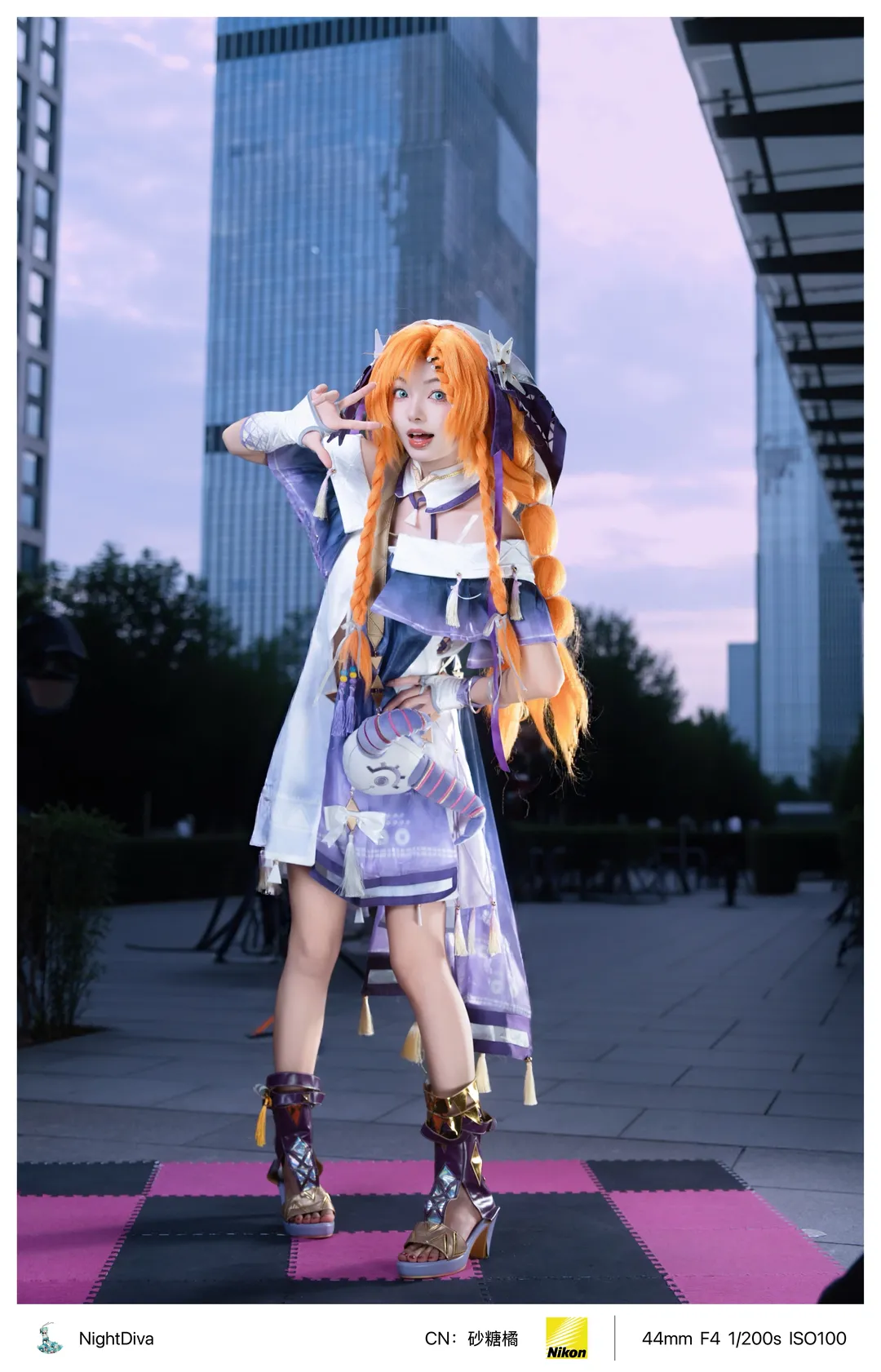 鳴潮, 螢火蟲漫展, 西格莉卡cos, cosplay攝影, 廣州漫展場照