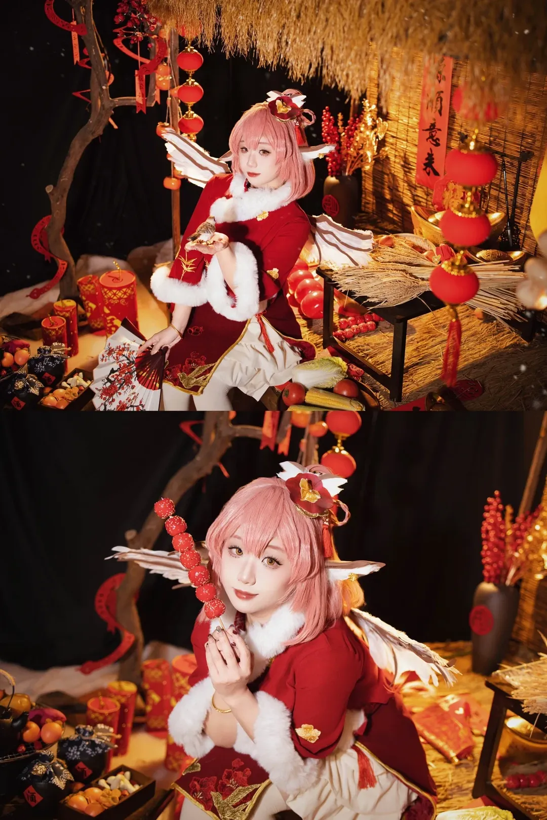 Touhou Project, Cosplay photography, Traditional Chinese style New Year, Touhou Mystia's Izakaya, Mystia Lorelei cosplay - Image 1