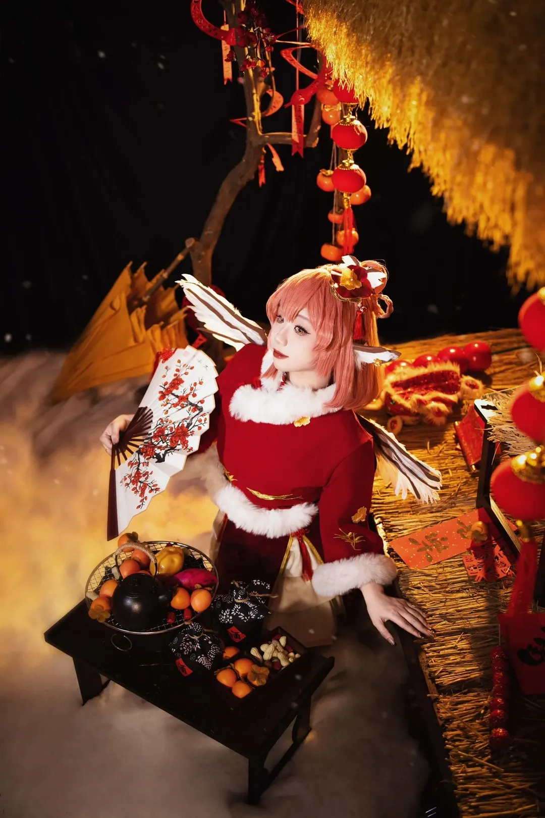Touhou Project, Cosplay photography, Traditional Chinese style New Year, Touhou Mystia's Izakaya, Mystia Lorelei cosplay - Image 3